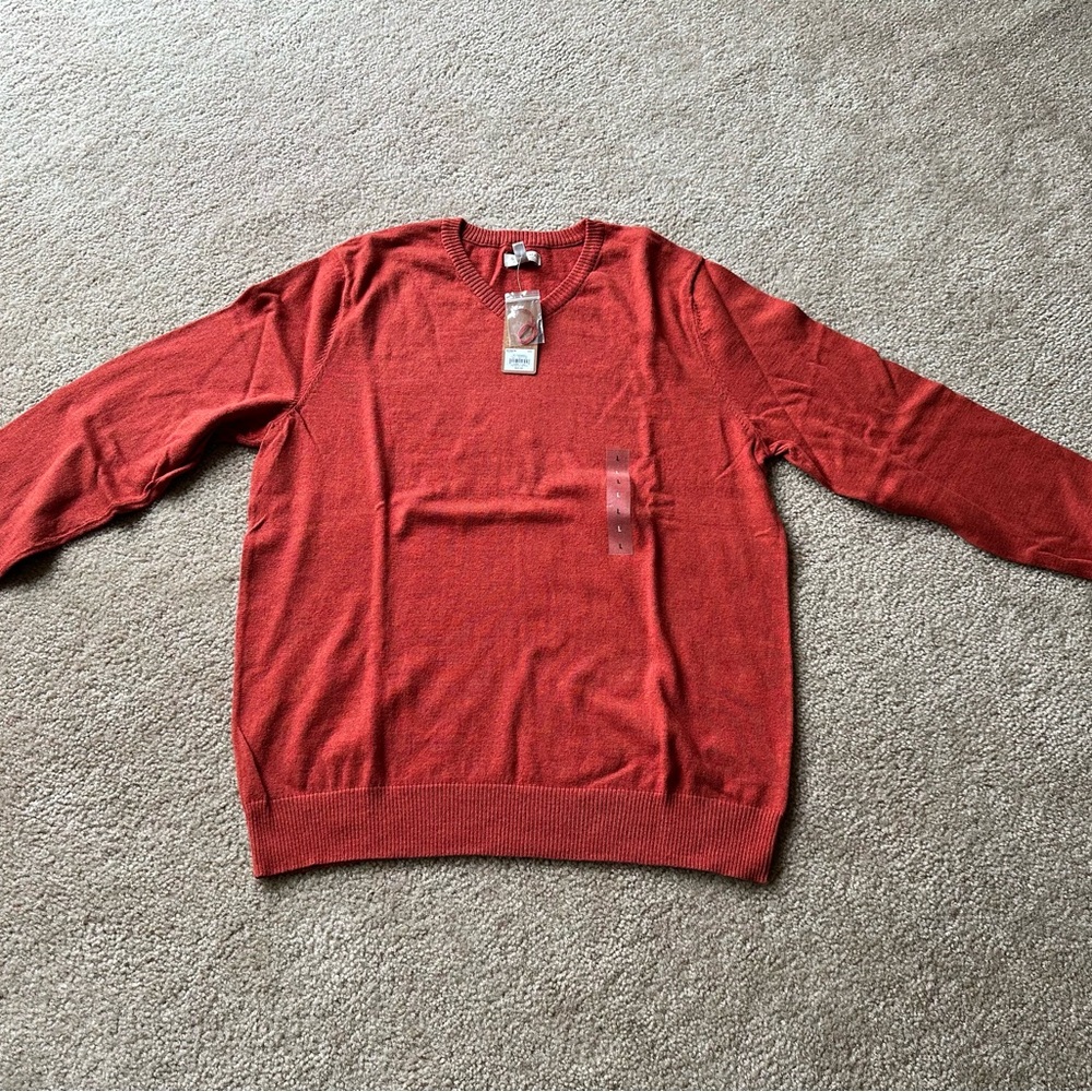 NWT Sonoma cotton sweater (size L)